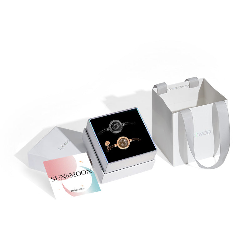 Totwoo Long Distance Touch Bracelets for Couples