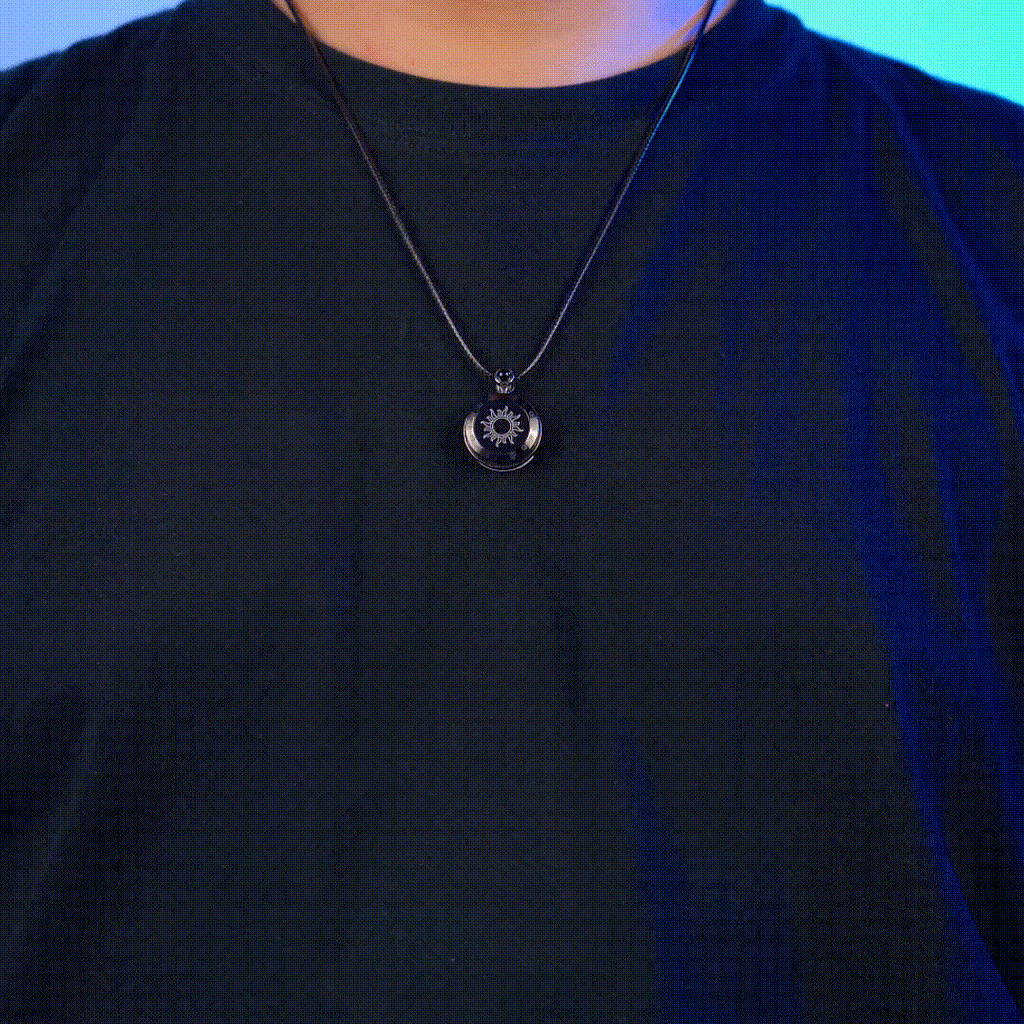 Totwoo Long Distance Touch Necklace for Couples