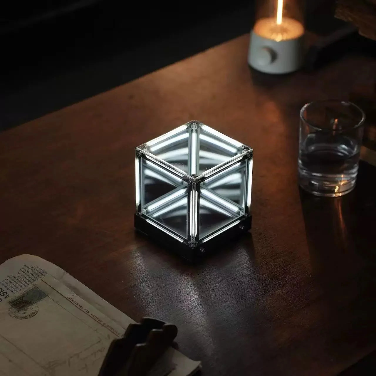 Infinity 4D Space Abyss Mirror Night Light