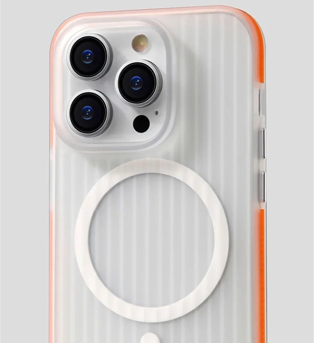 Corrugated Pattern Magnetic Case For iPhone