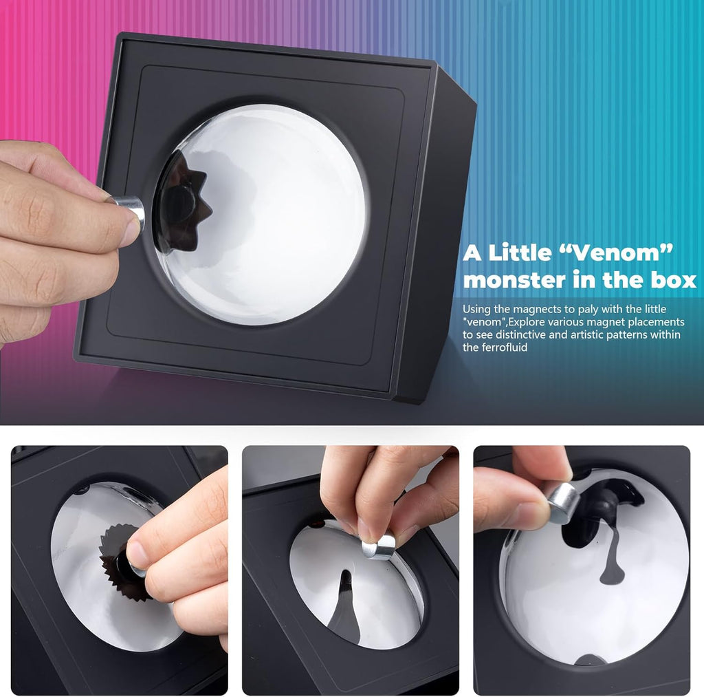 Ferrofluid Speaker Sound Visualizer