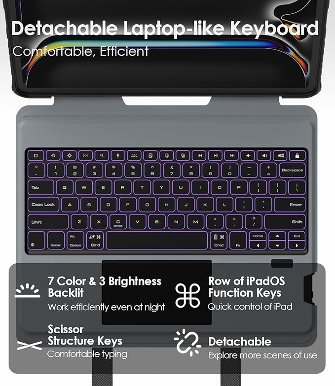 Nillkin Bumper Go Keyboard Case for iPad Pro & Air