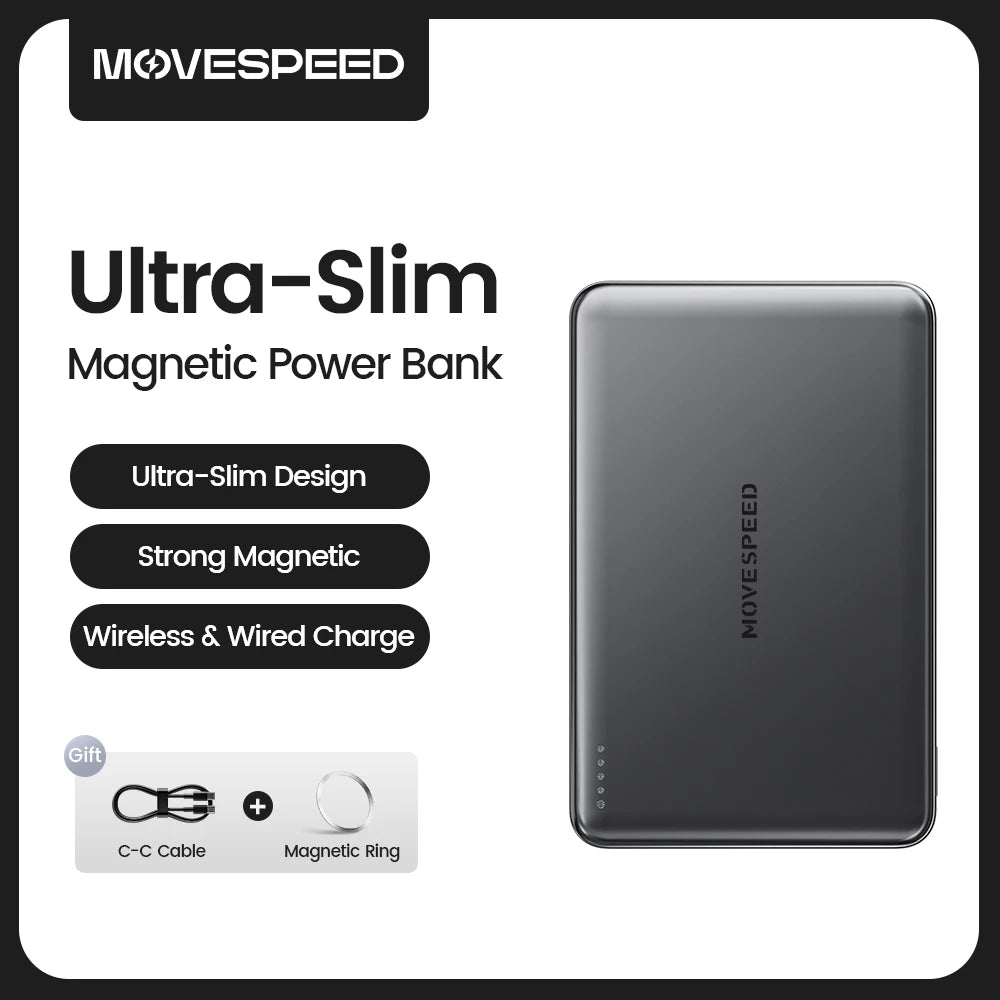 MOVESPEED Magsafe Power Bank Slim