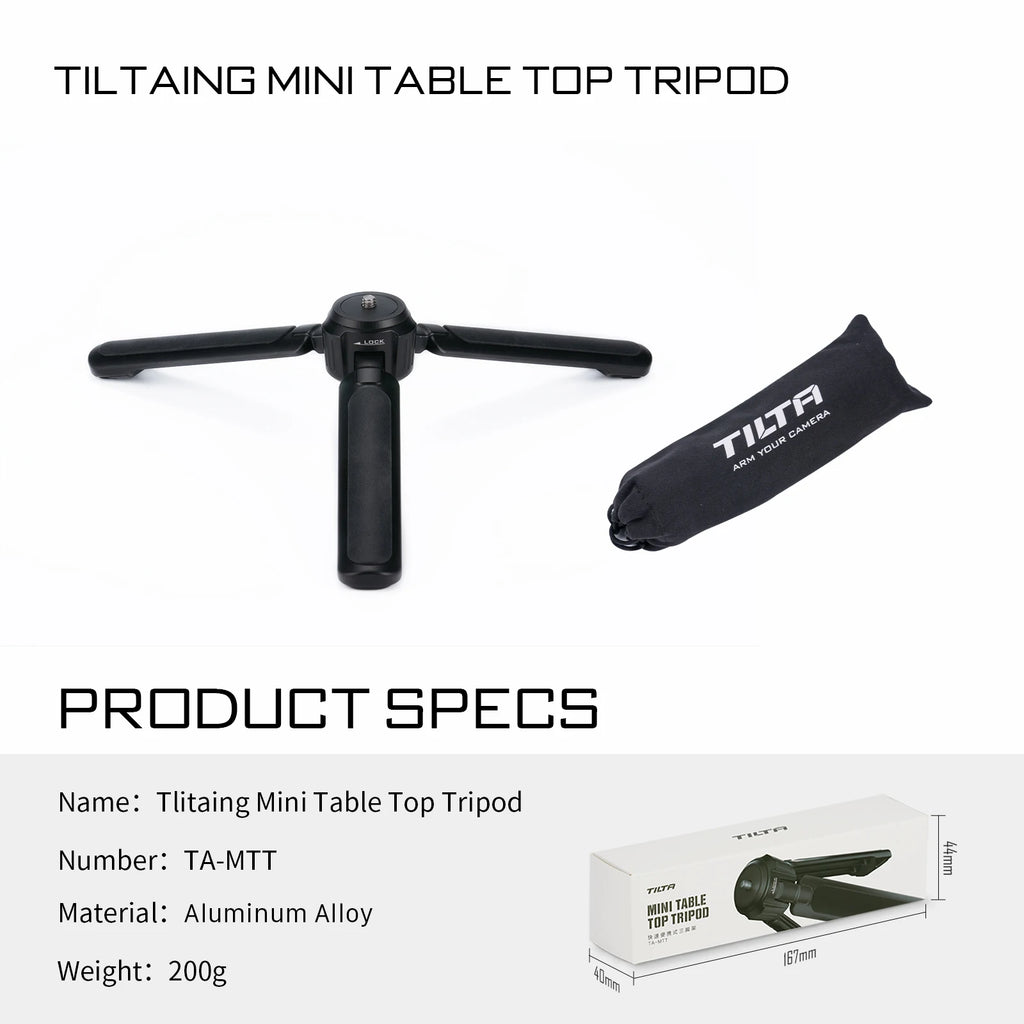 TILTA Mini Table Top Tripod