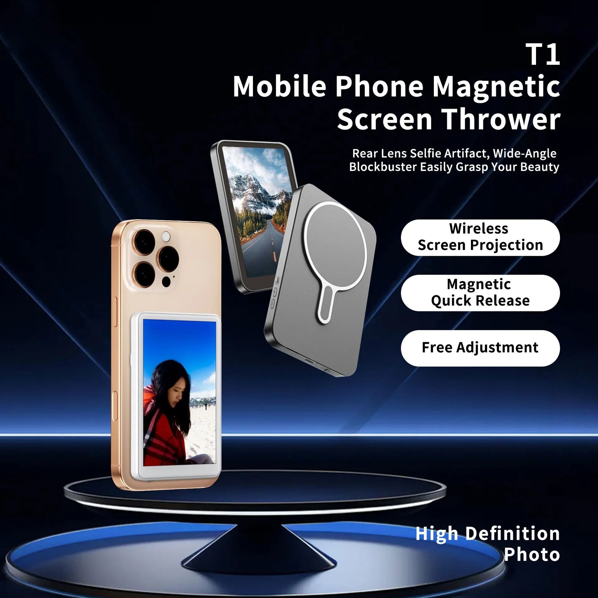 Magnetic Phone Monitor Screen