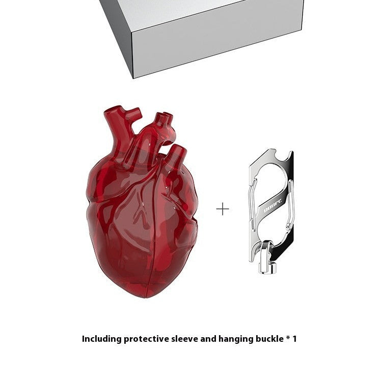 Anatomical Heart AirPods Case - 3D Liquid Silicone Design