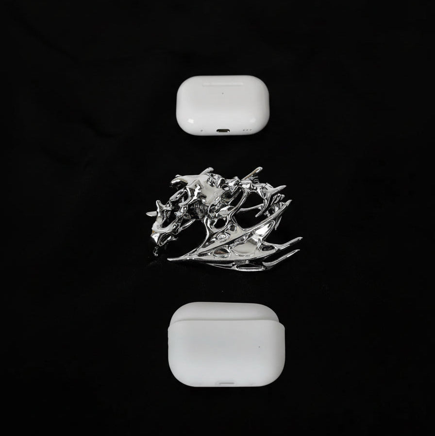 Dragon Skeleton AirPods Case Glow in the Dark