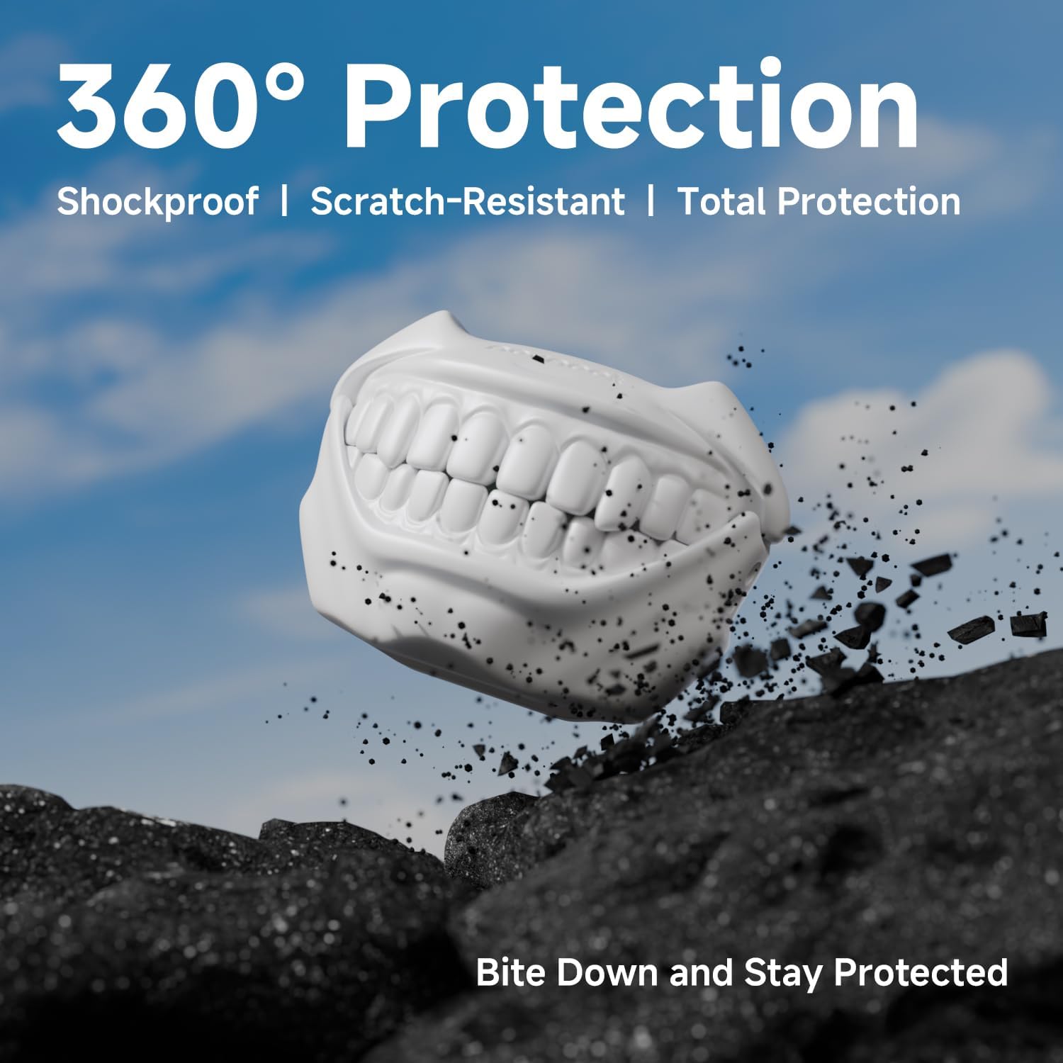 3D Dental Smile Silicone Anti Drop AirPods Pro Case