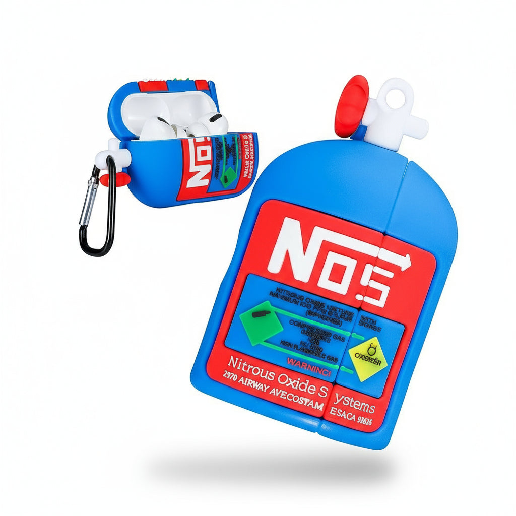 NOS Nitrous Bottle AirPods Case Silicone