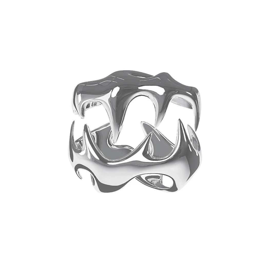 Metal Teeth AirPods Pro Case Premium Metal Cover with TPU Protection