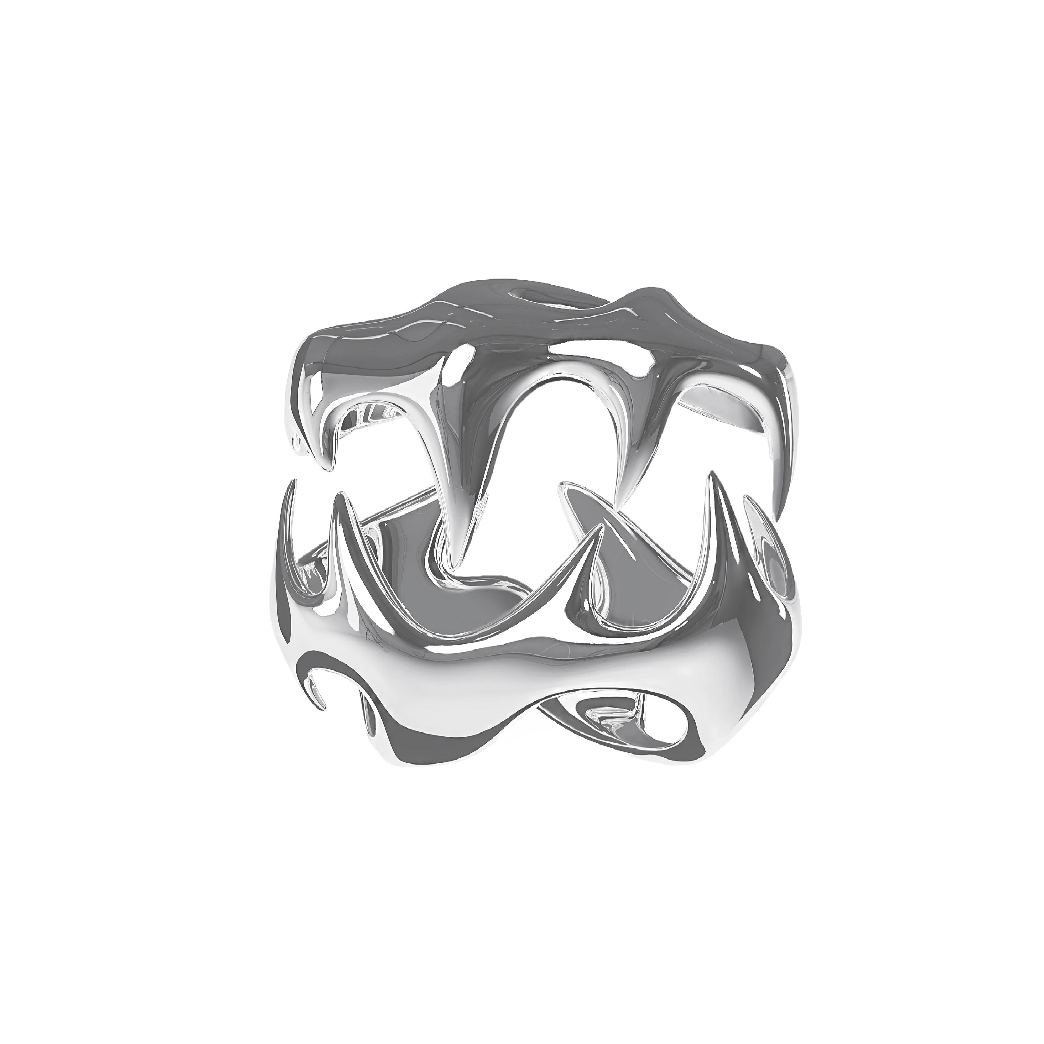 Metal Teeth AirPods Pro Case Premium Metal Cover with TPU Protection