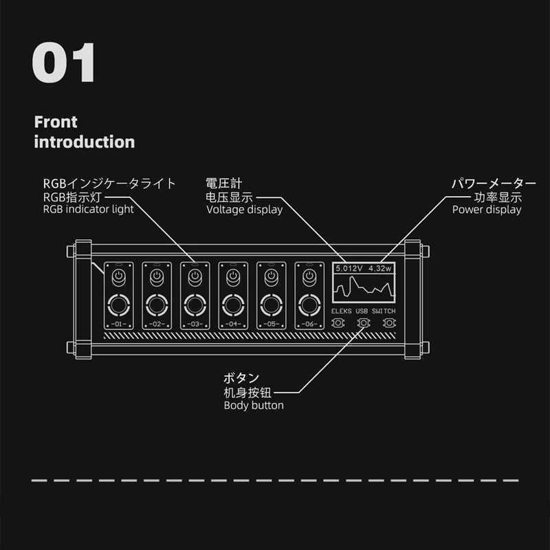 EleksMaker Blocky USB Hub | NK5/4/3/2/1 Series