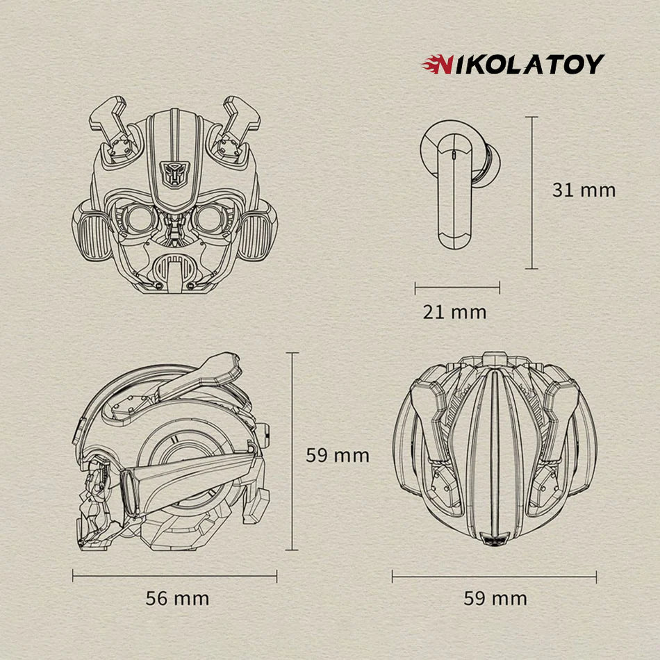 Transformers Bumblebee H1 Earphones