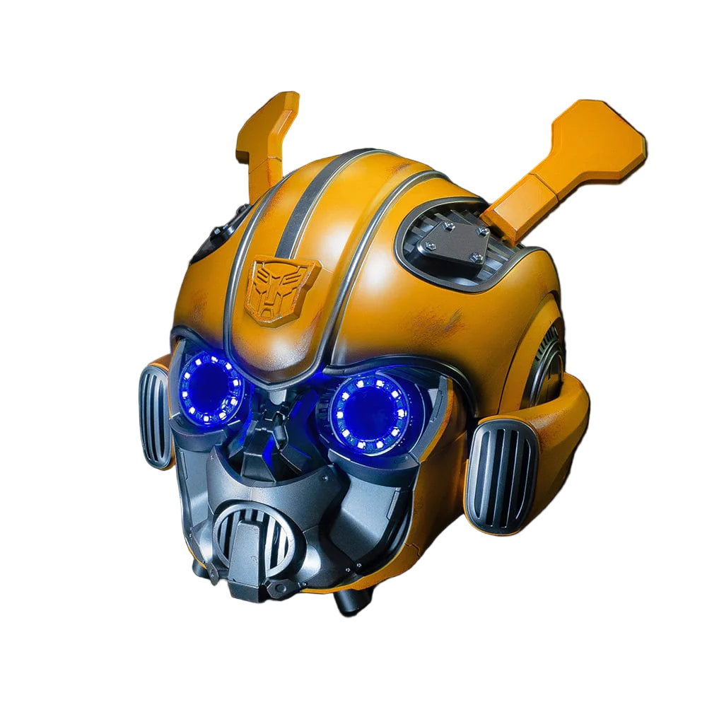 Bumblebee Voice Control Helmet - Wearable Transformers Mask with LED Lights