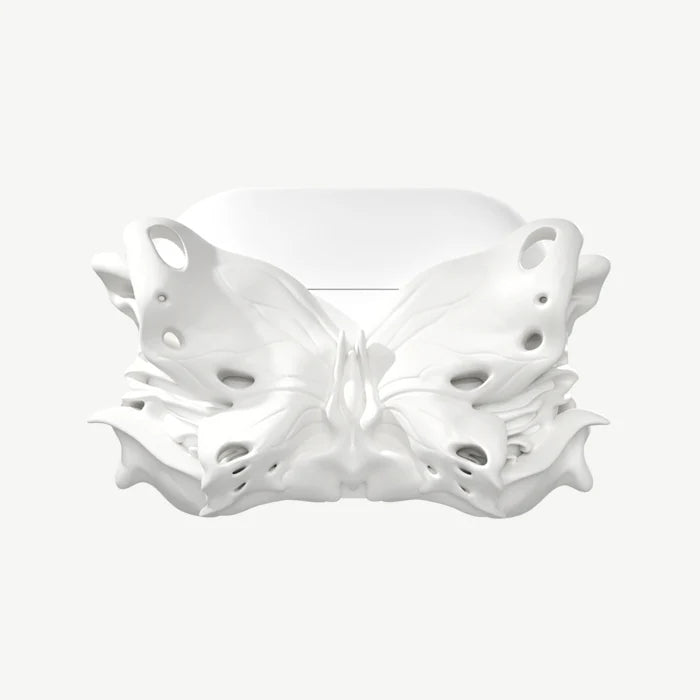 3D Butterfly Art AirPods Case Artistic Silicone Design