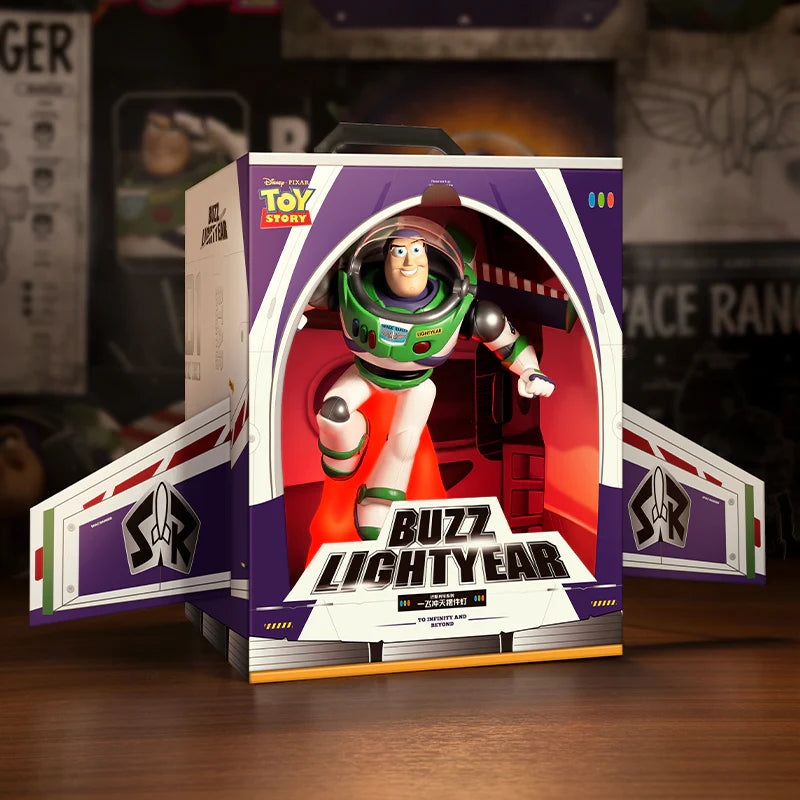 Buzz Lightyear Wireless Charging Lamp Toy Story Action Figure Collections