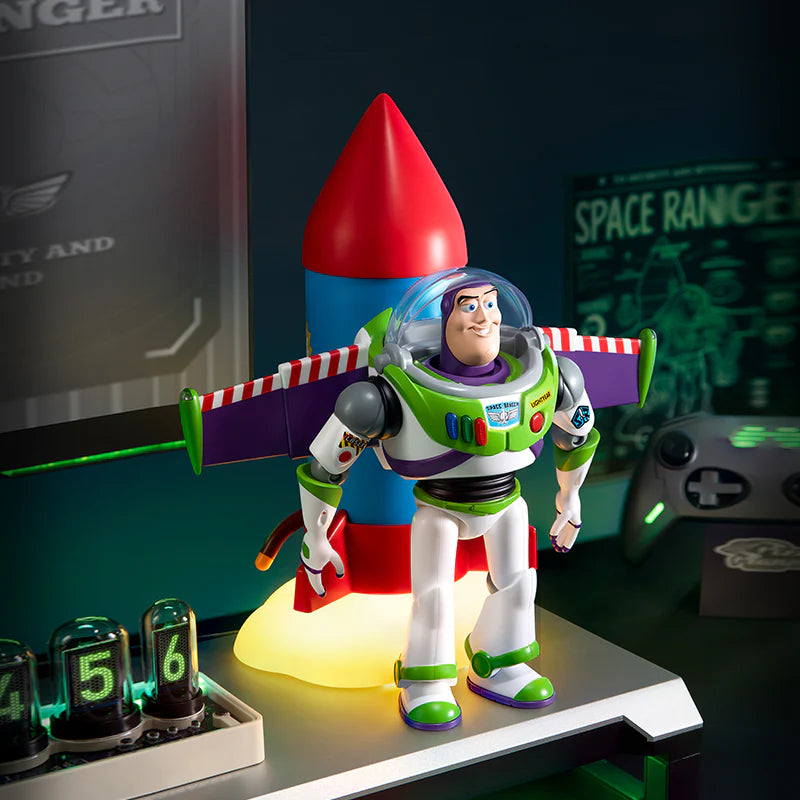 Buzz Lightyear Rocket Speaker Bluetooth Lamp