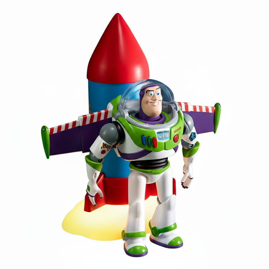 Buzz Lightyear Rocket Speaker Bluetooth Lamp