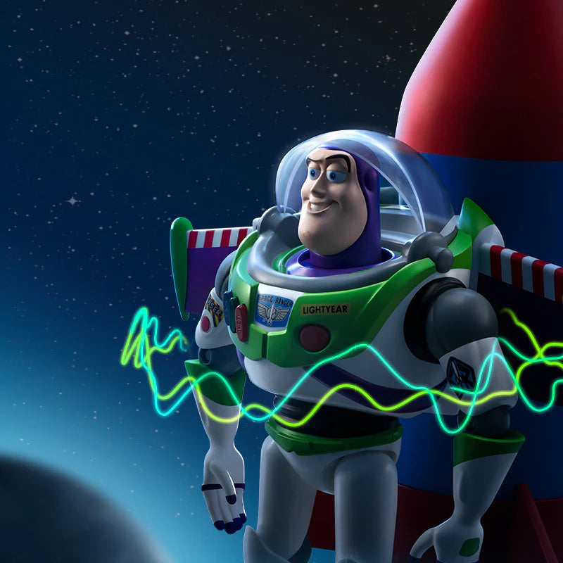 Buzz Lightyear Rocket Speaker Bluetooth Lamp