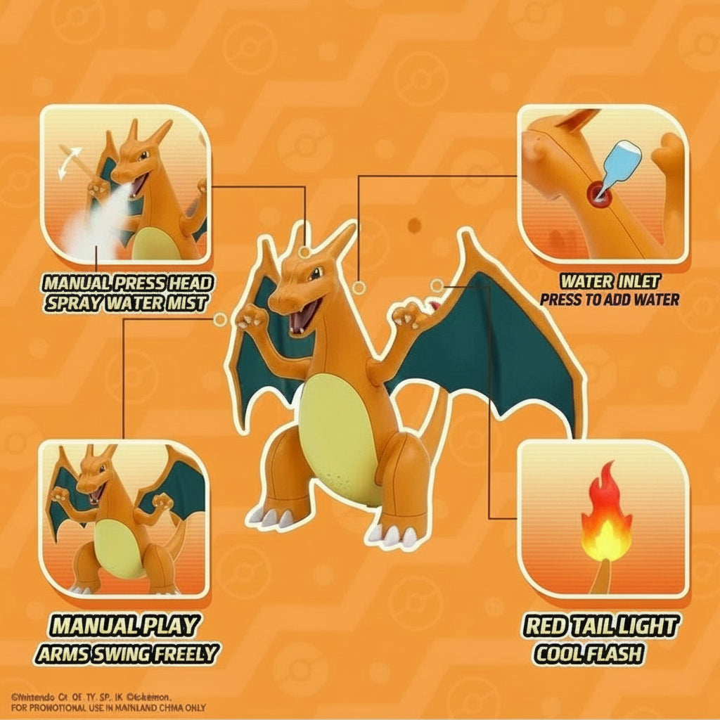 Pokémon Charizard Fire-Breathing Humidifier