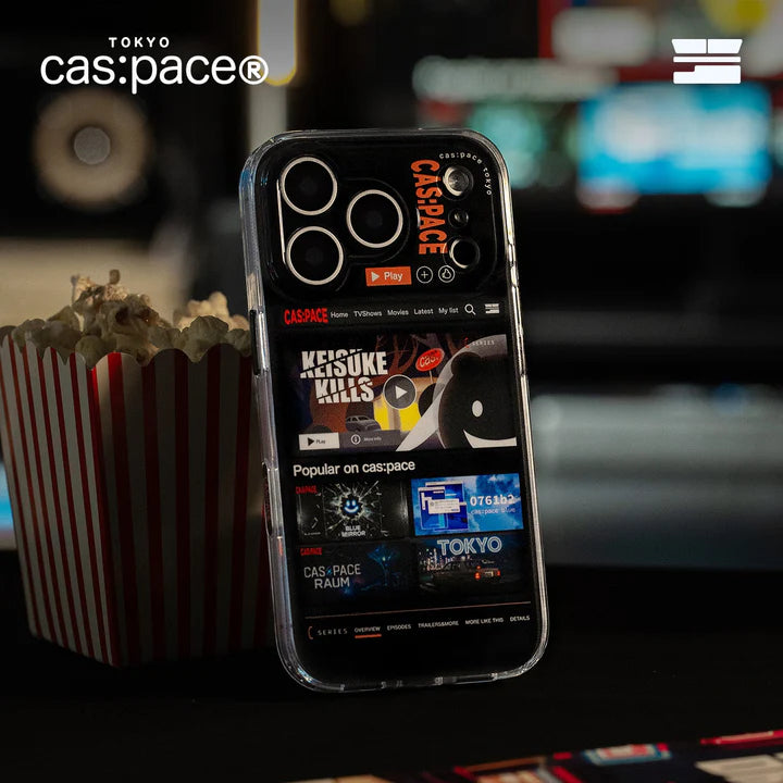 Cas:pace Streaming Media MagSafe iPhone Case | Advanced Airbag Protection