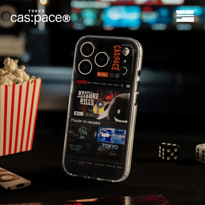 Cas:pace Streaming Media MagSafe iPhone Case | Advanced Airbag Protection