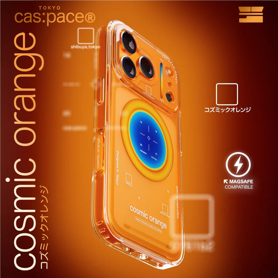Cas:pace Cosmic Orange MagSafe iPhone Case