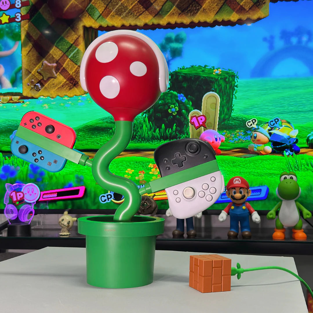 Plantdock Switch Docking Station with Joy-Con Charger Piranha