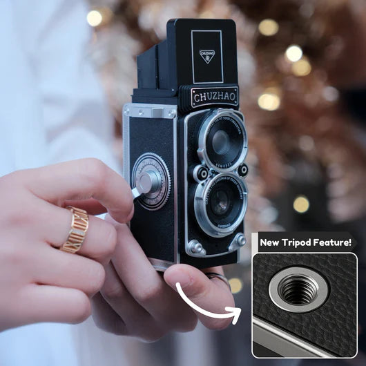 CHUZHAO Mini Retro Digital TLR Camera