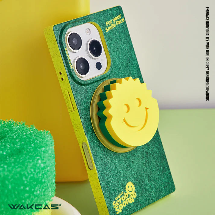 Wakcas Cleaning Foam iPhone Case