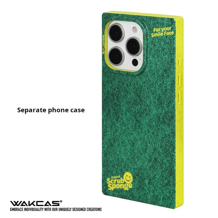Wakcas Cleaning Foam iPhone Case