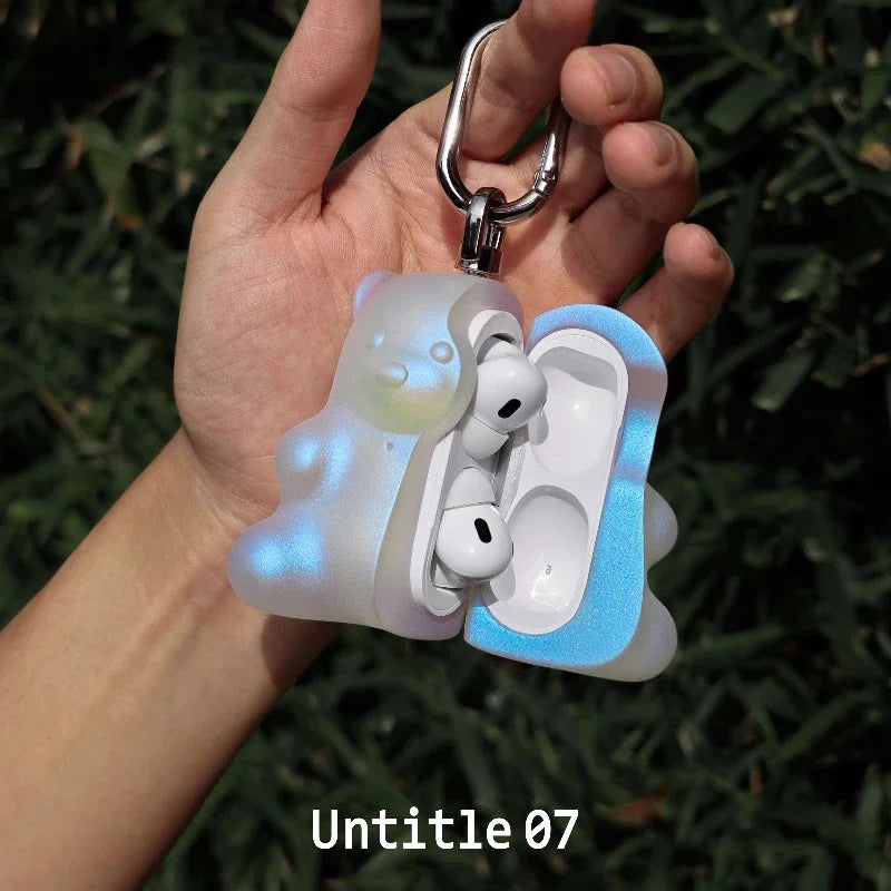 Cute Gummy Bear AirPods Case Silicone