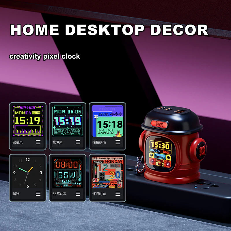 Divoom Dipow 65W Multi-socket Fast Charger