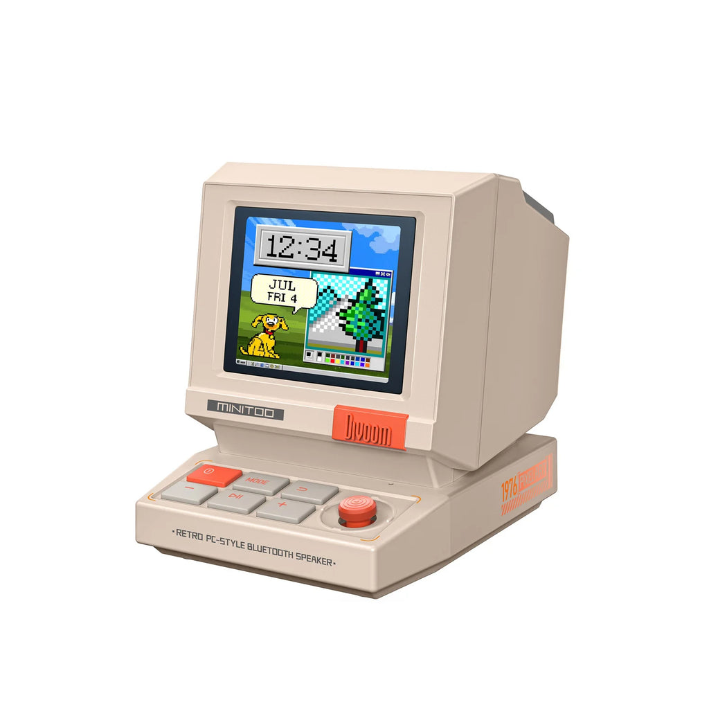 Divoom Ditoo MiniToo Retro Bluetooth Speaker Portable Pixel Display
