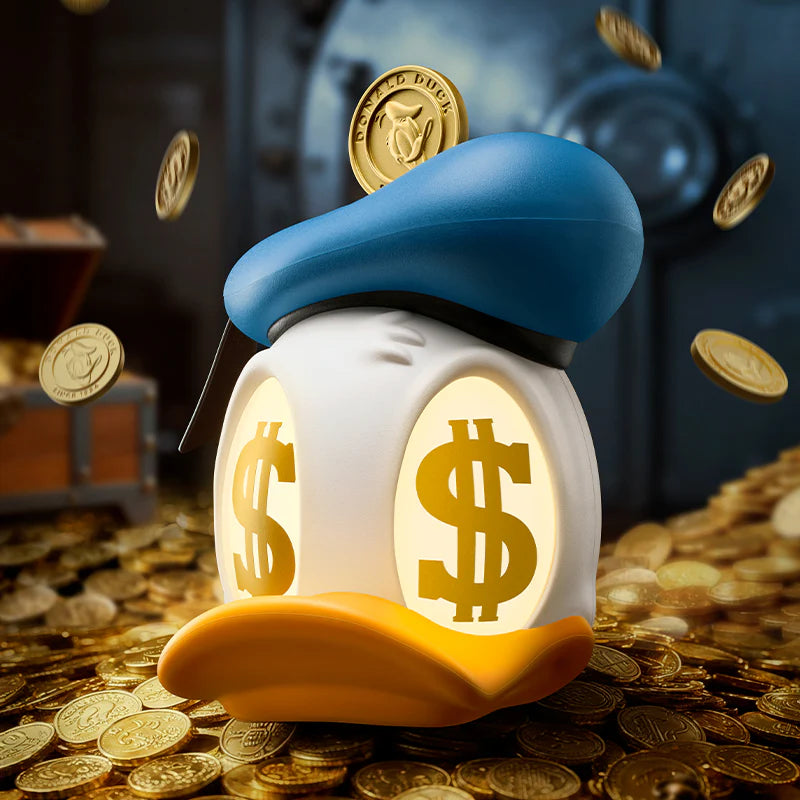 Donald Duck Fortune Lamp - LED Rechargeable Desk Light