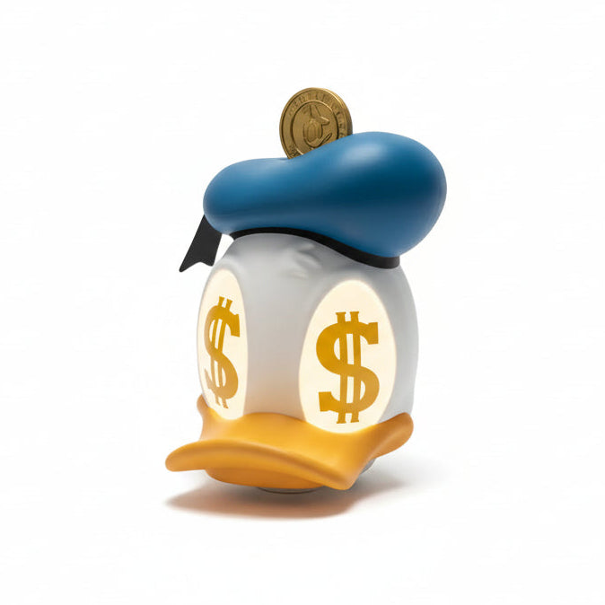 Donald Duck Fortune Lamp - LED Rechargeable Desk Light