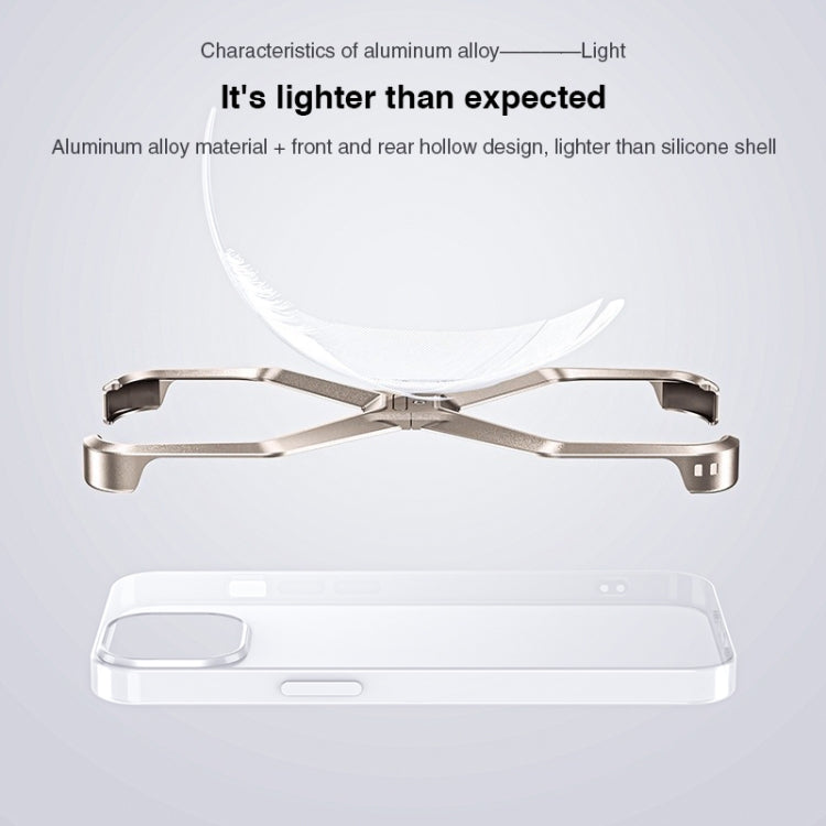 Aluminum Alloy X iPhone Case