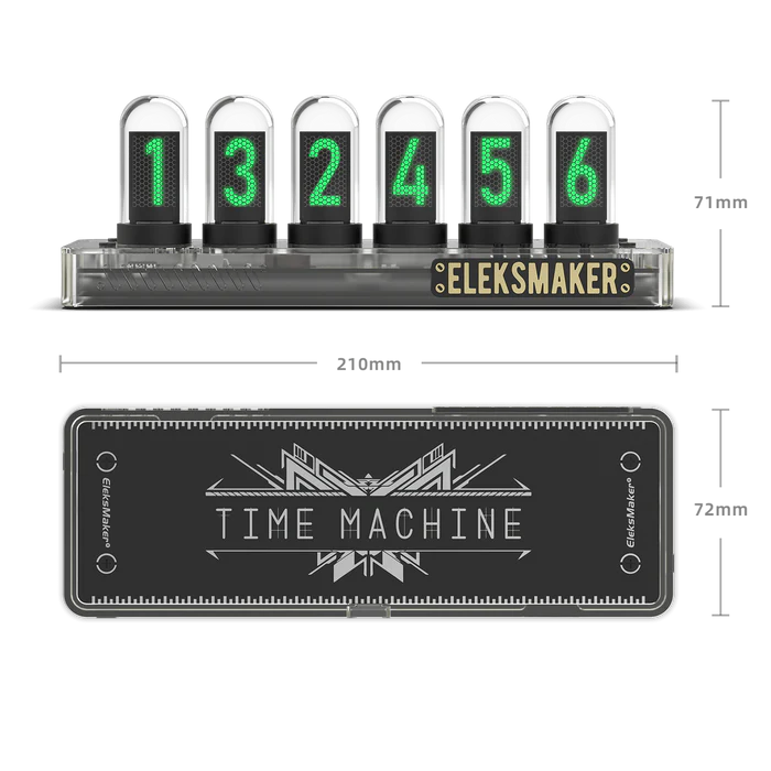 EleksTube IPS GEN3 Series Retro Nixie Clock