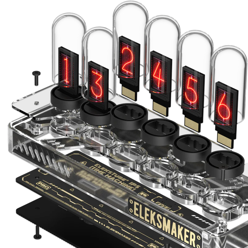 EleksTube IPS GEN3 Series Retro Nixie Clock