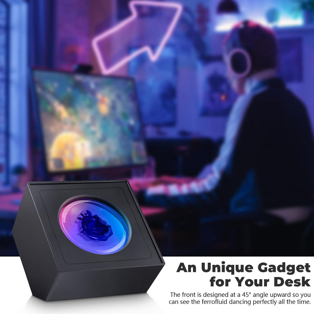 Ferrofluid Speaker Sound Visualizer