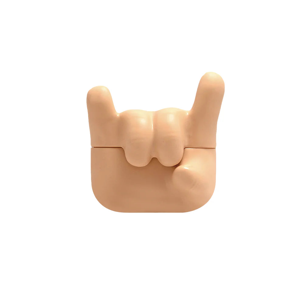 Finger Gesture Silicone AirPods Case Fun Customizable