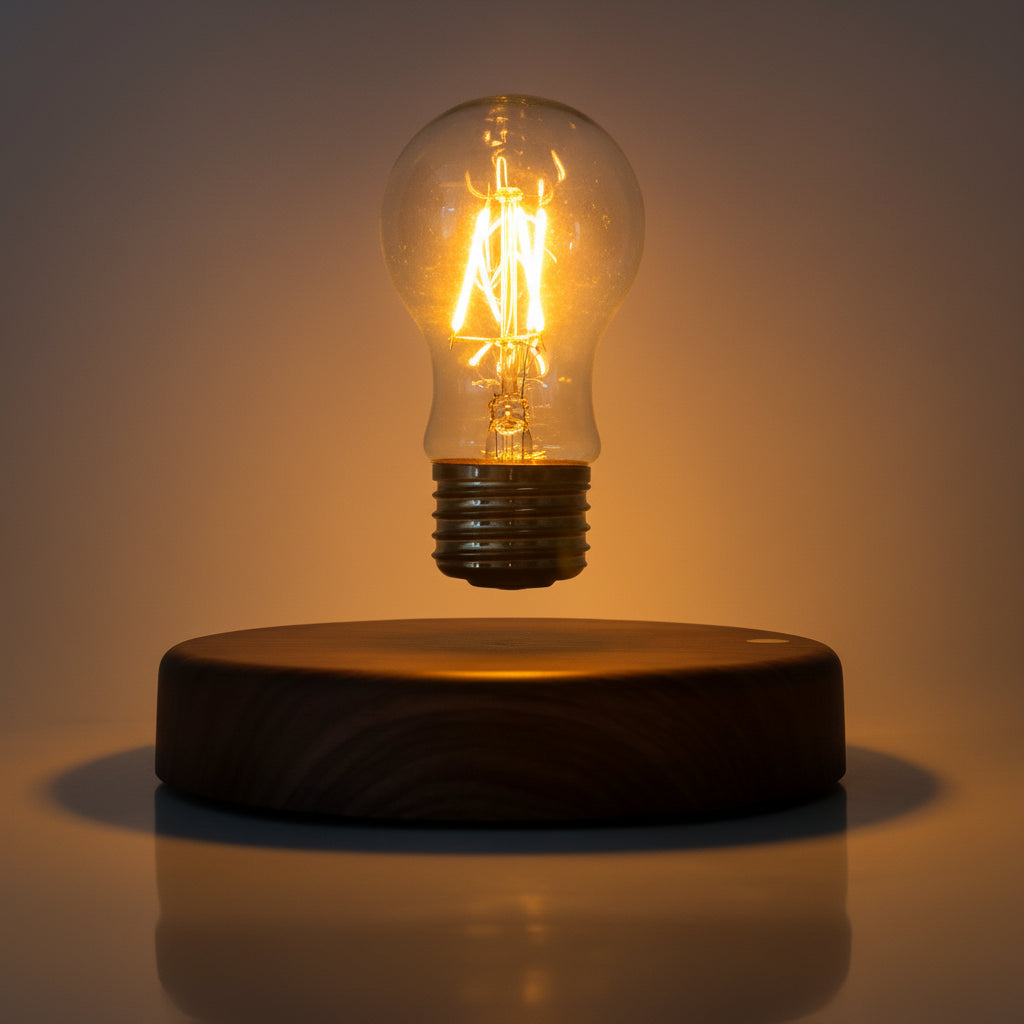 Magnetic Levitation Floating Light Bulb Lamp