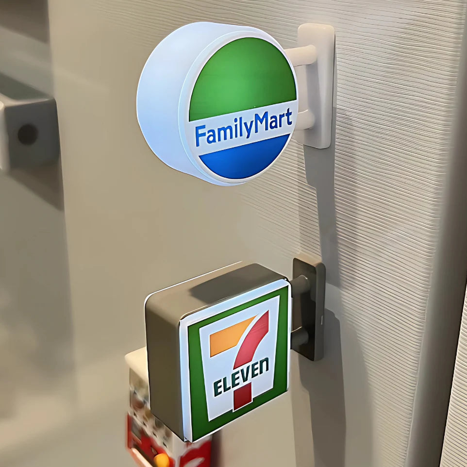 Convenience Store Japan Fridge Magnet Stickers