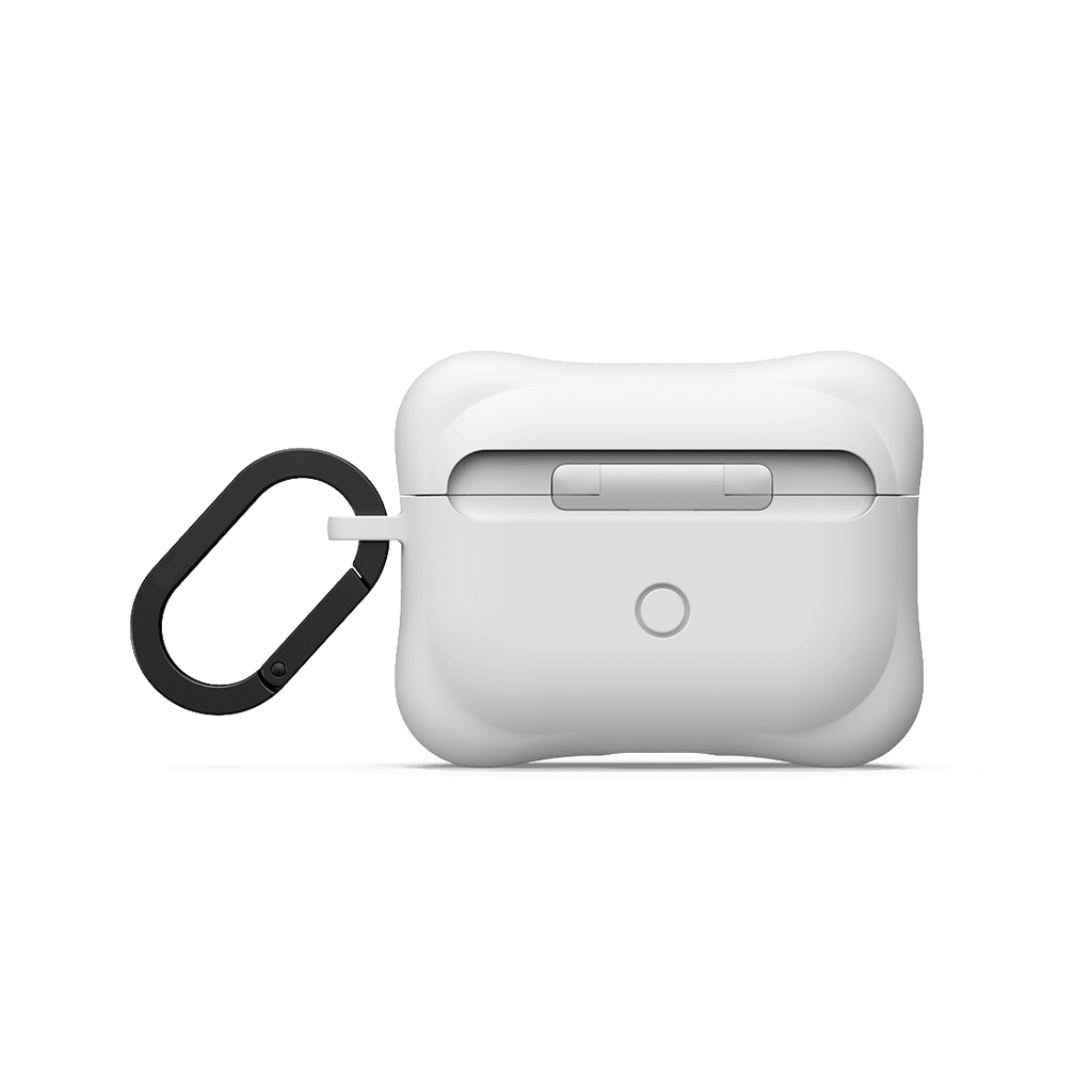 Ripple Wave Silicone AirPods Case with Carabiner Hook