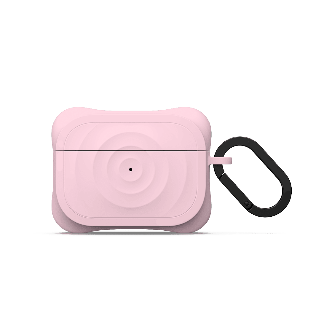 Ripple Wave Silicone AirPods Case with Carabiner Hook