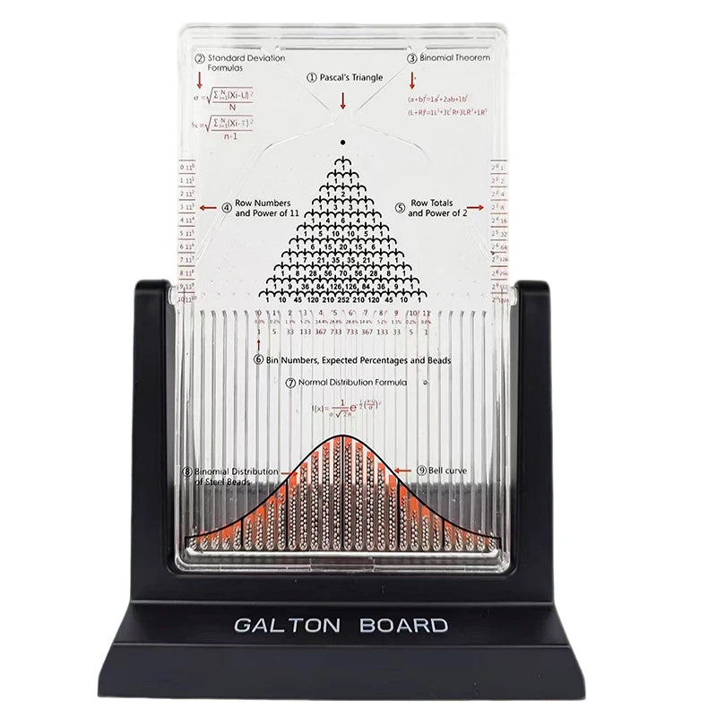 Galton Board Desktop Normal Distribution Model