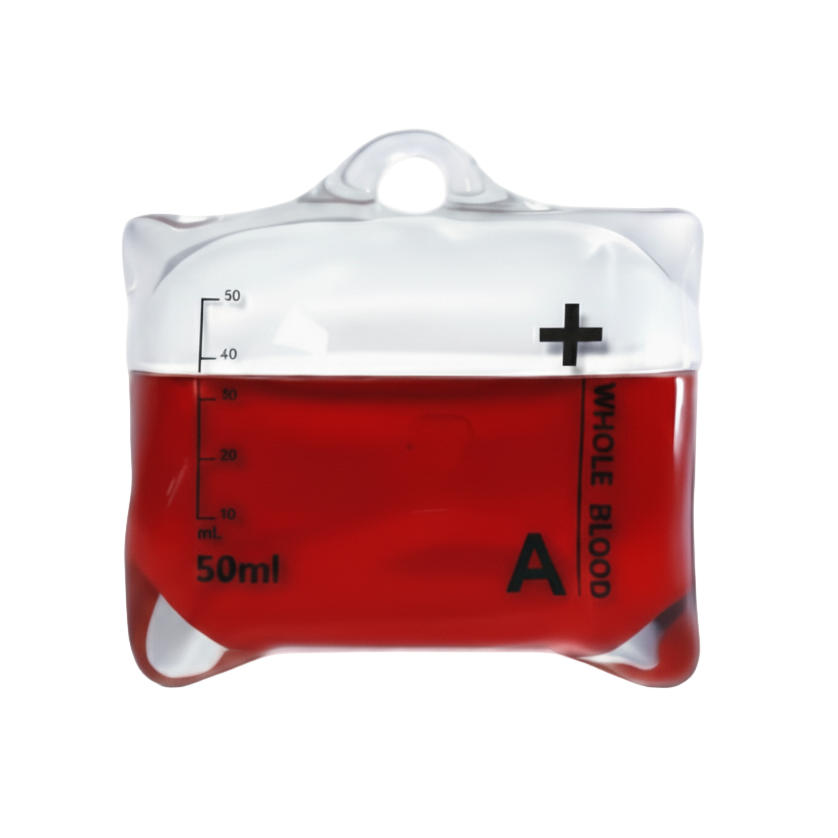Blood Type IV Bags S!gn Drip AirPods Case