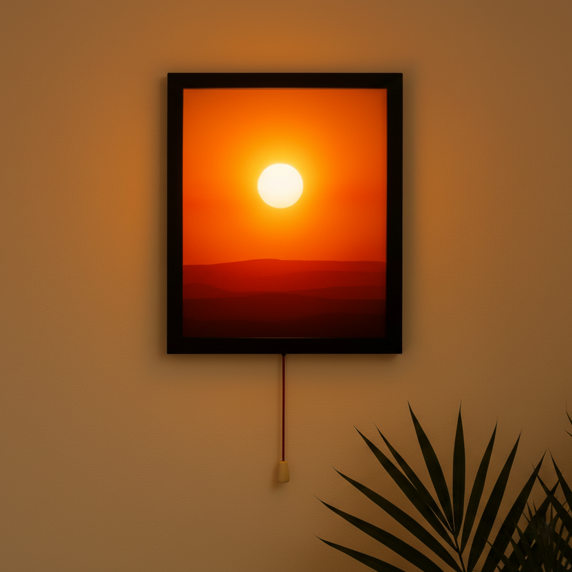 Kinetic Sunrise Wall Light