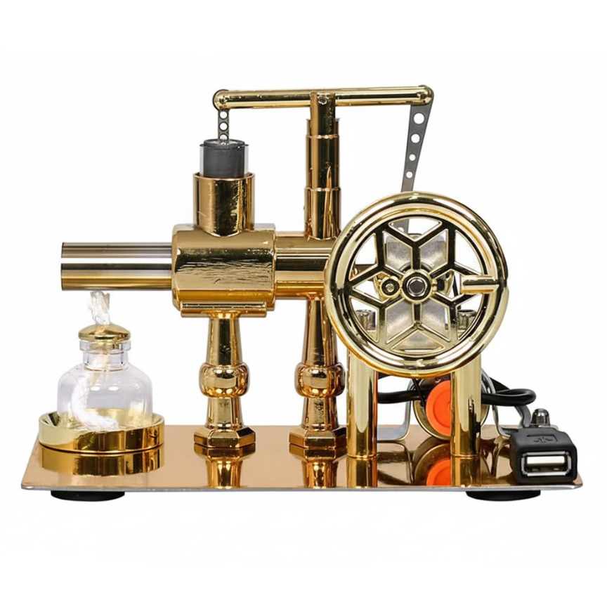 Stirling Engine Model Power Generator