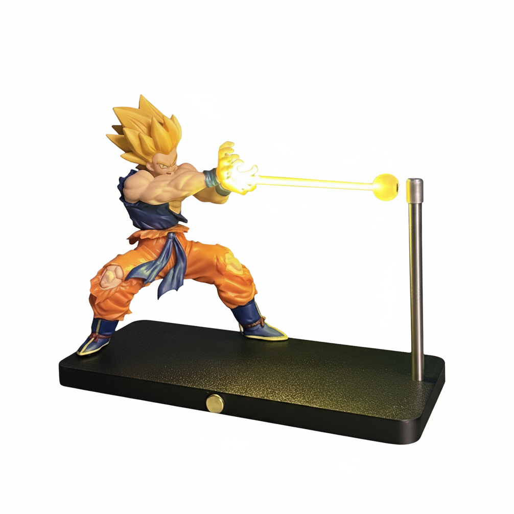 Dragon Ball Kamehameha Lamp Goku Rechargeable Magnetic Night Light